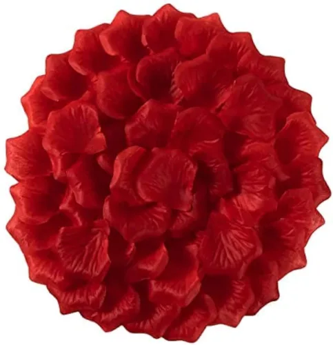 Miniatura 9 de ATFL Pétalos de rosa negros de 0.9 libras, 5000 pétalos de flores falsas negras para bodas, pétalos de flores para noche romántica para él, pétalos