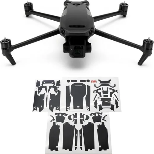 Miniatura 12 de WRAPGRADE Adhesivos de piel completa para DJI Mavic 3 / Mavic 3 Classic (amarillo neón)
