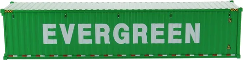 Miniatura 2 de Diecast Masters 91027 D - Contenedor de transporte marítimo de productos secos de 40 pies, modelo Evergreen Transport Series 1/50
