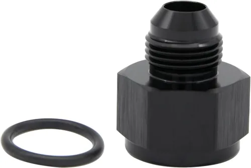 Miniatura 14 de 1/8 NPT hembra a -3 AN AN3 macho Flare Thread Expander adaptador Expander Accesorios de manguera Aluminio Negro