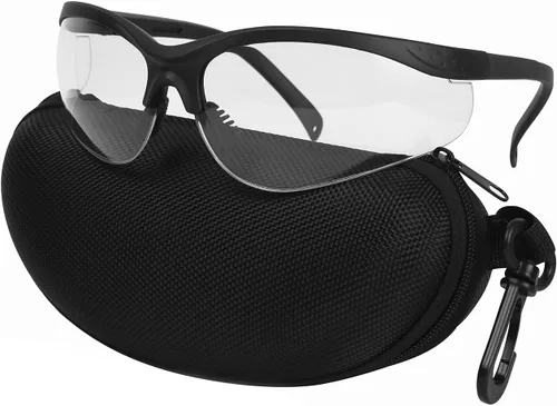 Miniatura 10 de Anteojos de disparo para hombres y mujeres, antivaho ANSI Z87.1, protección ocular Lentes amarillas-2 pares
