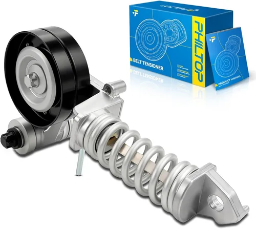 Miniatura 44 de PHILTOP Conjunto de tensor de correa con polea para BMW 325i, X3, X5, Z4, 325Ci, 330Ci, 530i, 525i, 325xi, 330i, 330xi, correa dentada OE #