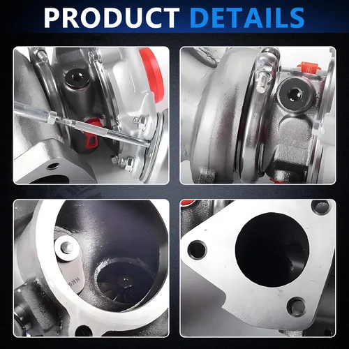 Miniatura 4 de Turbocompresor doble izquierdo y derecho para Ford Explorer Flex Lincoln MKS MKT 3.5L Ecoboost Reemplazo # AA5E9G438GD AA5E9G438GD AA5E9G438G