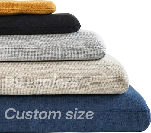 Miniatura 11 de Suavidad y dureza de asiento personalizadas, cojín de banco personalizado, cojines de banco para muebles de interior/exterior, 6 estilos