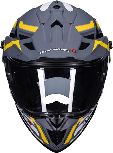 Miniatura 4 de X60 - Casco deportivo doble, casco de motocicleta de aventura con visera solar integrada, cascos para motos de nieve todoterreno para adultos