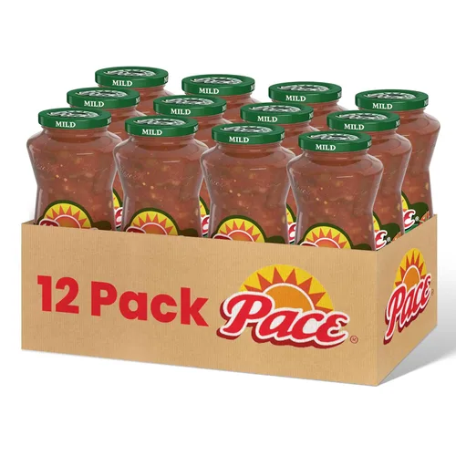 Miniatura 25 de Pace Salsa mediana gruesa con bajo contenido de sodio, tarro de 16 onzas