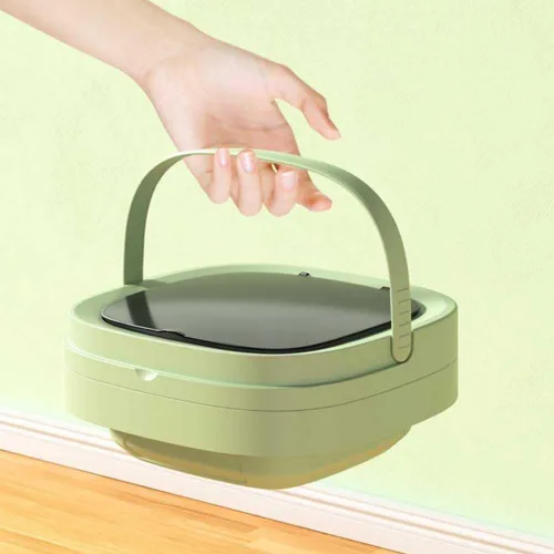 Miniatura 7 de Lavadora portátil, mini lavadora plegable, gran capacidad de 15 litros, pequeña lavadora para apartamentos, dormitorios, camping, viajes en caravana