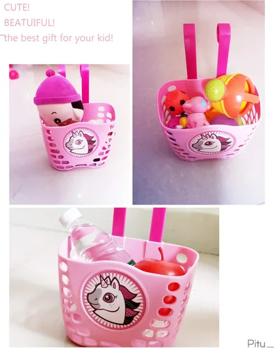 Miniatura 3 de Kit de accesorios de bicicleta para niñas, accesorios de bicicleta para niños, cuentas de radios de rueda de bicicleta, cinta de borla, campana