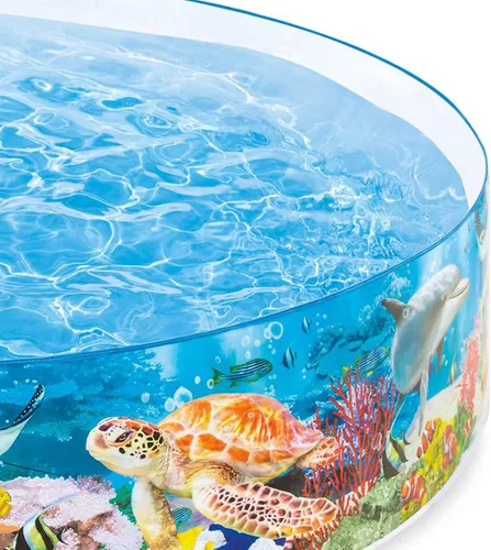 Miniatura 6 de Piscina Intex Deep Sea Blue SnapSet para niños