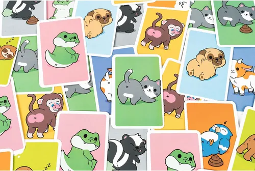 Miniatura 11 de Professor PUZZLE Puede contener traseros - Carrera para reaccionar en este juego de cartas de ritmo rápido de emparejar traseros!