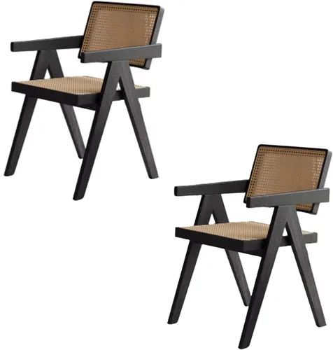 Miniatura 14 de Armless Side Chairs Single Leisure Chair Set, Upholstered Boucle Dining Chairs, Vanity Chair with Curved Backrest and Solid Wood Legs, for Kitchen
