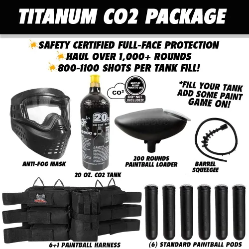 Miniatura 2 de Maddog Tippmann Cronus - Marcador táctico de titanio para pistola de paintball