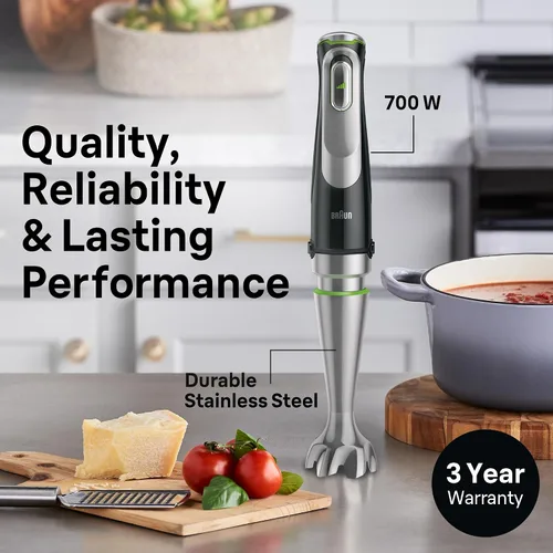 Miniatura 6 de Braun Batidora de mano MQ9187XL MultiQuick 9 con tecnología Imode