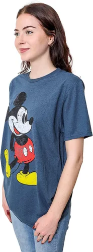 Miniatura 6 de Disney Mickey Mouse - Camiseta clásica envejecida vintage de pie
