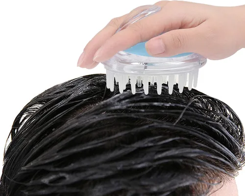 Miniatura 4 de Kare & Kind Kit de masaje para el cuero cabelludo, 1 masajeador de garras con bola y 2 cepillos de masaje de champú, relaja y rejuvenece, estimula