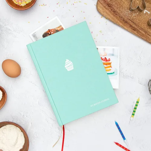 Miniatura 4 de Suck UK Diario de repostería – Cuaderno de recetas en blanco de tapa dura – Crea tu propio libro de cocina y diario de alimentos – Regalo ideal