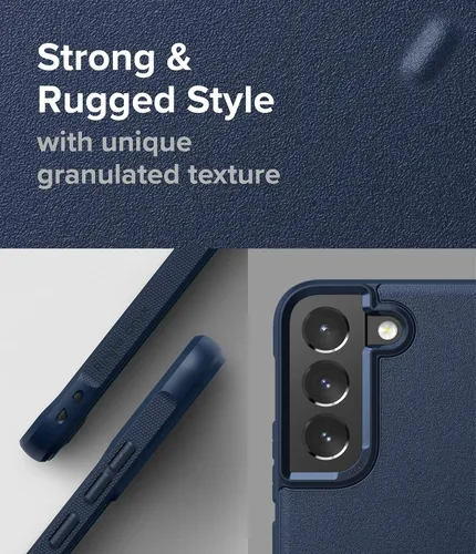 Miniatura 3 de Ringke Onyx - Funda compatible con Samsung Galaxy S22 Plus 5G (2022), resistente a los golpes, antideslizante, TPU delgada funda delgada para marino