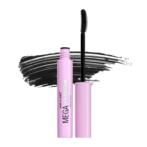 wet n wild Rímel - Alargamiento, enriquecido con vitamina E, cepillo de peine de precisión, sin crueldad, sin gluten, sin sulfatos y vegano, muy Muy