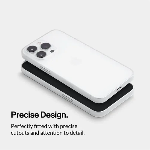 Miniatura 6 de totallee Funda delgada para iPhone 15 Pro, la cubierta más delgada y minimalista para Apple iPhone 15 Pro (2023) (transparente escarchado)