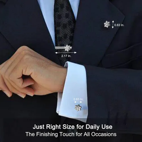 Miniatura 23 de Tie Clips for Men, Tie Clip, Tie Bar, Tie Bars for Men, Silver Tie Tack Pins Unique, Mens Lapel Pins for Suits Shirts, Neck Tie Clasps for Women