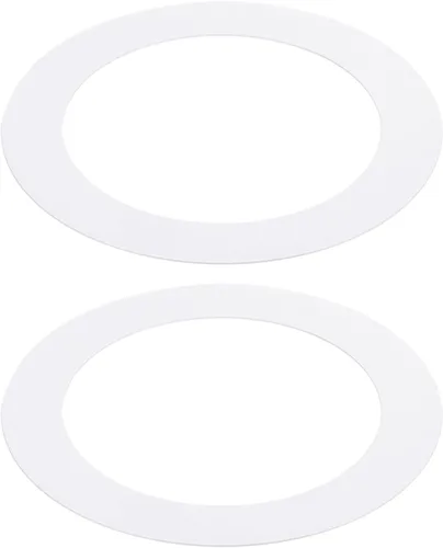 Miniatura 18 de PATIKIL Anillos de goof de 2.76 pulgadas de diámetro exterior de 4.53 pulgadas para luz empotrada, paquete de 2 anillos de iluminación de metal