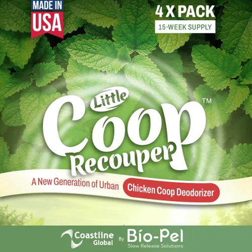 Miniatura 9 de Little Coop Recouper Una nueva generación de desodorante de gallinero urbano Fórmula única para liberación lenta Aroma fresco natural