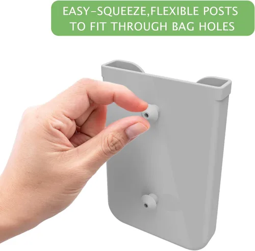 Miniatura 4 de EASYDOG Soporte para teléfono de silicona compatible con bolsa Bogg, accesorios suaves de silicona con inserto de dije y accesorio para bolsas