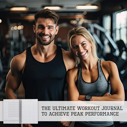 Miniatura 6 de El Diario de Fitness Definitivo para Rastrear y Cumplir Tus Metas de Gimnasio - Planificador Detallado de Entrenamientos y Libro de Registro Para