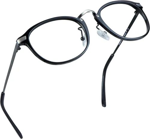 LifeArt Lentes de bloqueo de luz azul, antifatiga ocular, anteojos de lectura para computadora, anteojos de juegos, gafas de TV para mujeres y