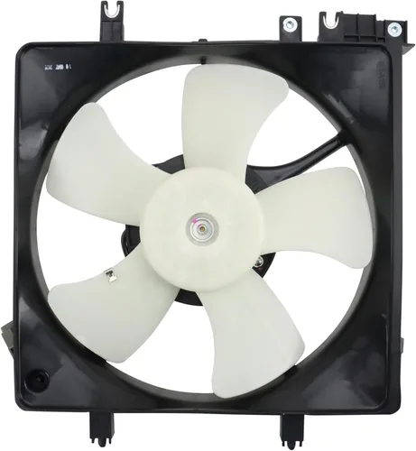 Miniatura 78 de TRQ Conjunto de ventilador de refrigeración dual del radiador compatible con Toyota Highlander 2008-2013 TO3115155