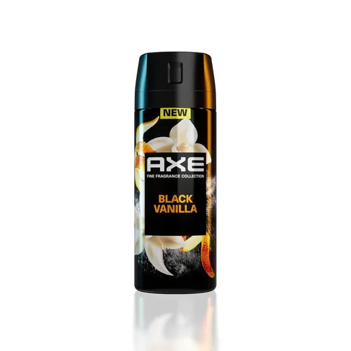 AXE Fine Fragrance Collection - Aerosol corporal de alta calidad, vainilla negra con naranja + sándalo con protección contra olores 72H, sin