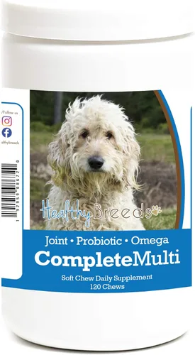 Miniatura 33 de Healthy Breeds Boxer todo en uno multivitamínico suave masticable 120