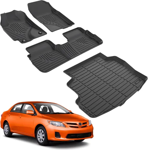 Miniatura 40 de Alfombrillas antideslizantes para automóvil, alfombrillas para todo tipo de clima, accesorios de forro para maletero