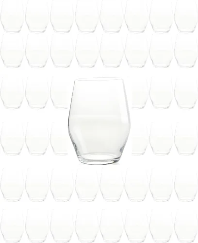 Miniatura 8 de LEMONSODA Juego de 6 vasos de cóctel de cristal sin tallo de alta calidad (15 onzas, juego de 6) - Elegante cristal Perfecto para mezcladores