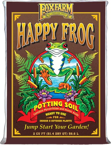FoxFarm FX14047 (2 pies cúbicos) tierra orgánica FoxFarm Happy Frog