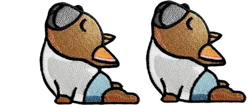 Miniatura 3 de PLpatch Bulldog Francés Perro Cachorro Mascota Lindo Dibujos Animados Logo 4 Coser Hierro en Bordado Apliques Insignia Parche Ropa Traje