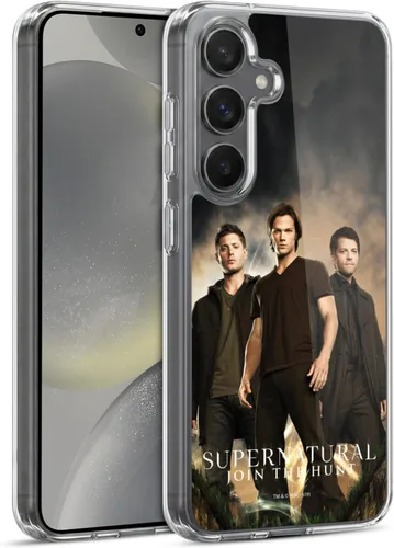 Miniatura 117 de Head Case Designs Supernatural Sam, Dean & Castiel Key Art - Funda de gel con licencia oficial [protección de grado militar] compatible con Google
