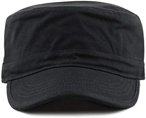 Miniatura 2 de El Sombrero Depot Cadet ejército algodón lavado gorra militar Sombrero