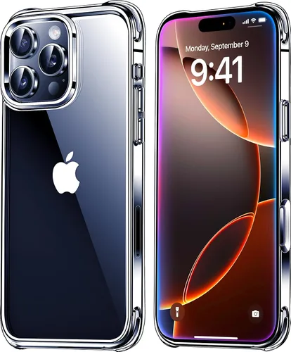 Miniatura 10 de Mkeke para Funda de iPhone 14 para iPhone 13 Funda Transparente Claro Amortiguadores de Choque Fundas para iPhone 13/14 Funda de Teléfono
