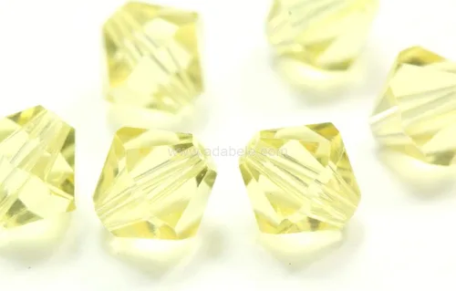 Miniatura 33 de 100 piezas auténticas Preciosa de 3 mm (0,12 pulgadas) cuentas sueltas de cristal bicono facetado pequeño amatista púrpura compatibles con cristales