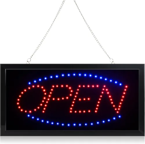 Miniatura 5 de Letrero de luz de neón LED con animación de encendido/apagado y encendido/apagado, dos interruptores para negocios (letrero de barra L02)