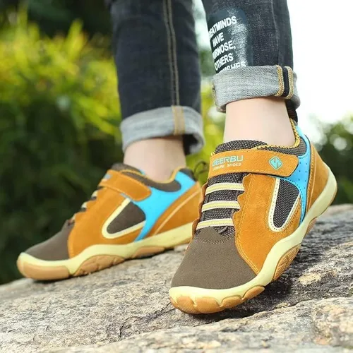 Miniatura 6 de Zonkacen Botas de senderismo cómodas para niños y niñas para caminar al aire libre