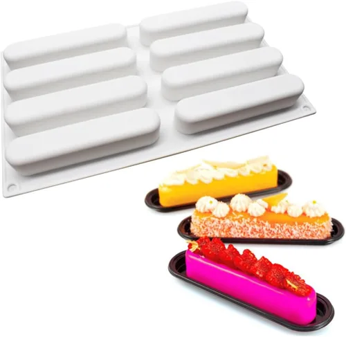 Miniatura 11 de mostsom Moldes de silicona para hornear para pastel de mousse, molde de silicona para chocolate, molde de postre francés para chocolate