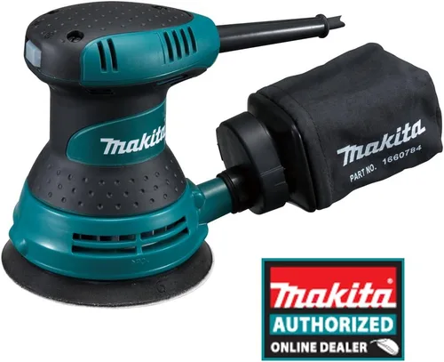Miniatura 2 de Makita BO5030K - Lijadora orbital aleatoria de 5 pulgadas, con caja de herramientas (paquete de 3)