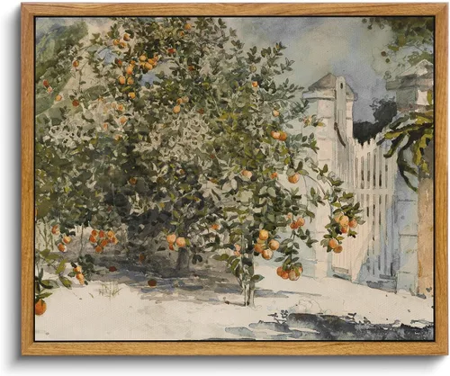 Miniatura 35 de VIYYIEA Arte de Pared en Lienzo Enmarcado Decoración del Hogar, Decoración de Granja Valles Ondulantes bajo Cielos Despejados Pintura de Pared