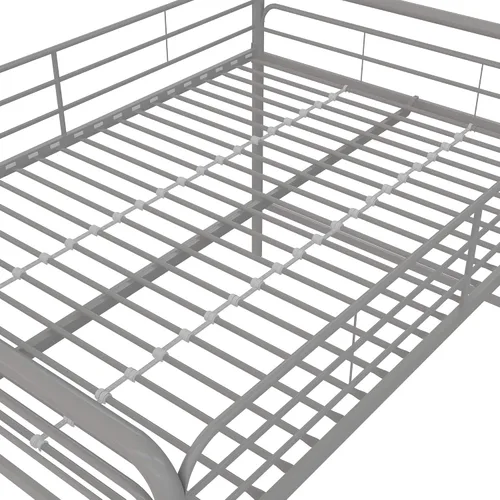 Miniatura 9 de DHP Jett Junior Cama de Metal Completa para Desván, Plateada