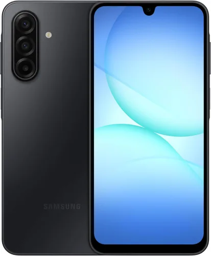 Samsung Teléfono inteligente Galaxy A17 5G, 128 GB, AMOLED grande, cámara de alta resolución, diseño duradero, carga súper rápida, almacenamiento