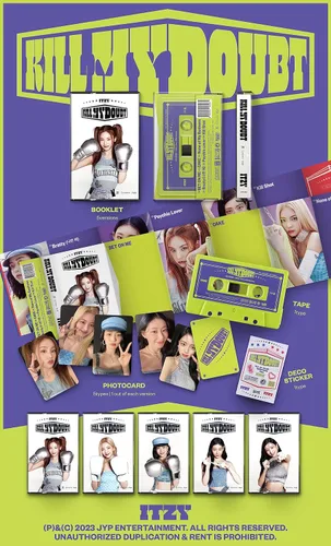 Miniatura 8 de ITZY KILL MY DOUBT 7º Contenido del mini álbum+POB+Tarjeta fotográfica+seguimiento sellado (set completo