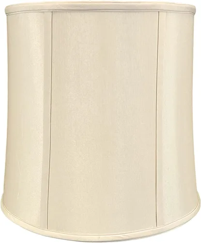 Miniatura 2 de Royal Designs, Inc. BSO-719-10BG pantalla para lámpara resistente básica con forma de tambo, 9 x 10 x 10 pulgadas, Beige
