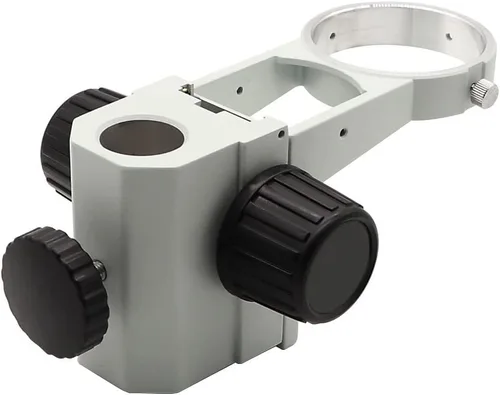 Miniatura 4 de Kit de microscopio de 2.992 in de diámetro, soporte para microscopios estéreo, soporte ajustable, barra de barra de varilla de 0.984 in